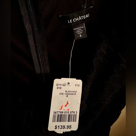 le chateau black lace dress - Picture 8 of 8